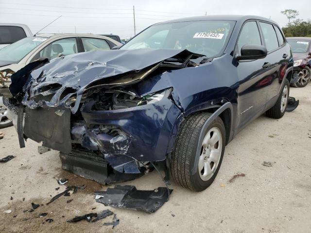 JEEP CHEROKEE S 2015 with VIN 1C4PJLAB5FW660618 - Photo from auction