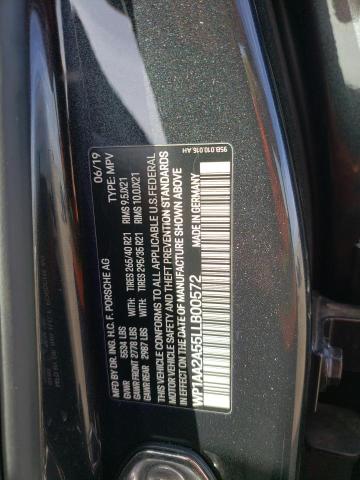 Photo 14 from auction – 2020 PORSCHE MACAN with VIN WP1AA2A55LLB00572