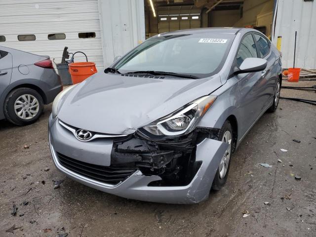 HYUNDAI ELANTRA SE 2016 with VIN 5NPDH4AE5GH770851 - Photo from auction