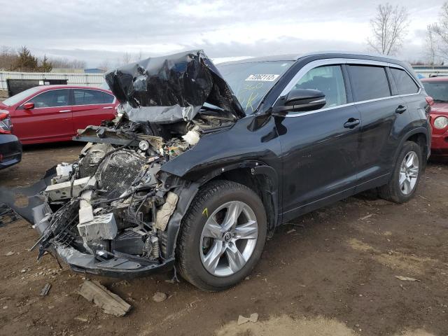 TOYOTA HIGHLANDER 2017 with VIN 5TDDZRFH7HS467529 - Photo from auction