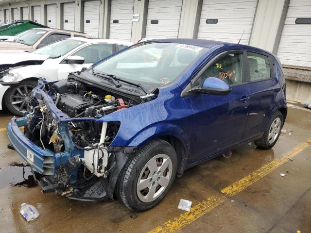 CHEVROLET SONIC 2013 with VIN 1G1JA6SHXD4183700 - Photo from auction