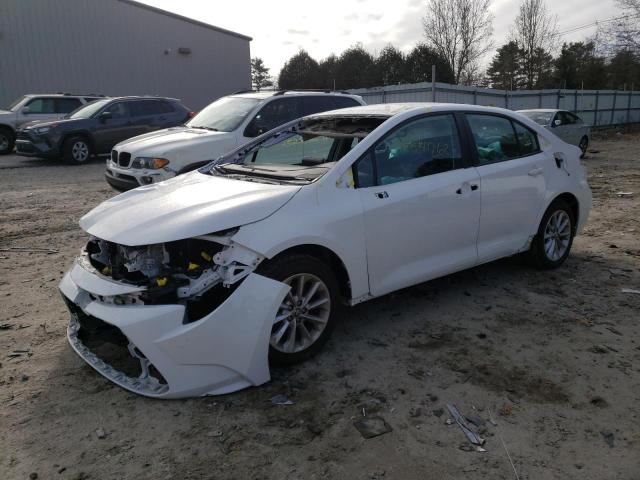 TOYOTA COROLLA LE 2020 with VIN 5YFVPRAE9LP074964 - Photo from auction