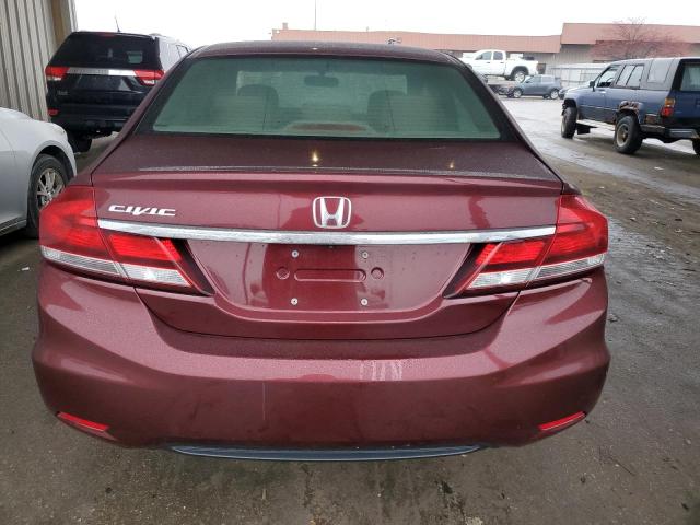 Photo 6 from auction – 2013 HONDA CIVIC EX with VIN 19XFB2F83DE060347
