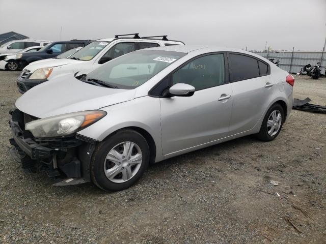KIA FORTE LX 2015 with VIN KNAFK4A65F5263947 - Photo from auction