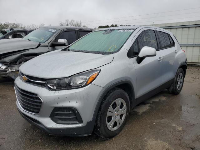 CHEVROLET TRAX LS 2017 with VIN 3GNCJKSB8HL255974 - Photo from auction