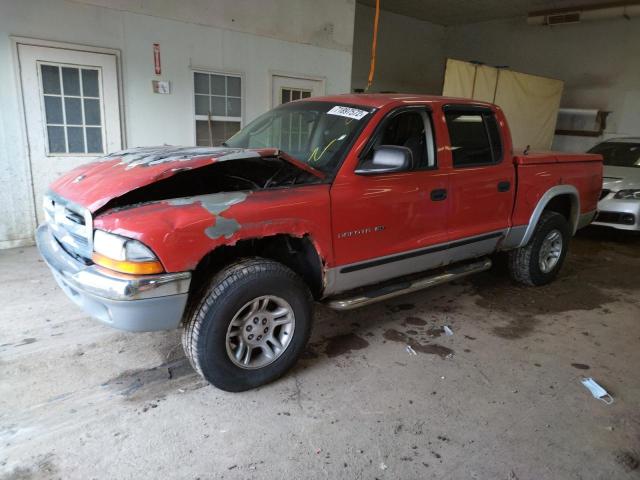 DODGE DAKOTA QUA 2001 with VIN 1B7HG2AZ61S229344 - Photo from auction