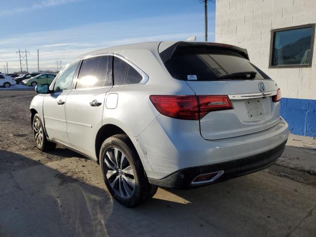 Photo 2 from auction – 2016 ACURA MDX TECHNO with VIN 5FRYD4H46GB011617
