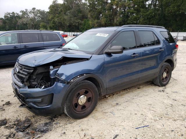 FORD EXPLORER P 2018 with VIN 1FM5K8AR8JGB91666 - Photo from auction