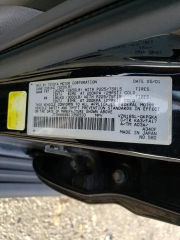 Photo 14 from auction – 2001 TOYOTA 4RUNNER SR with VIN JT3HN86R610356533