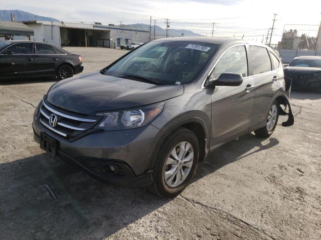 HONDA CR-V EX 2014 with VIN 3CZRM3H57EG705209 - Photo from auction