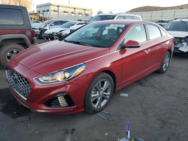 HYUNDAI SONATA LIM 2019 with VIN 5NPE34AF8KH768712 - Photo from auction