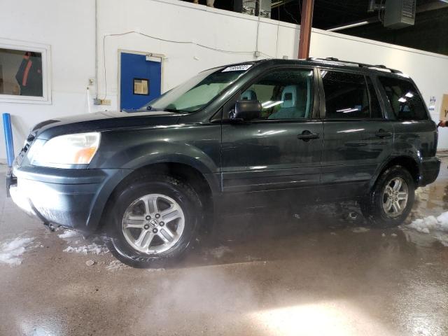 HONDA PILOT EXL 2005 with VIN 5FNYF18685B022580 - Photo from auction