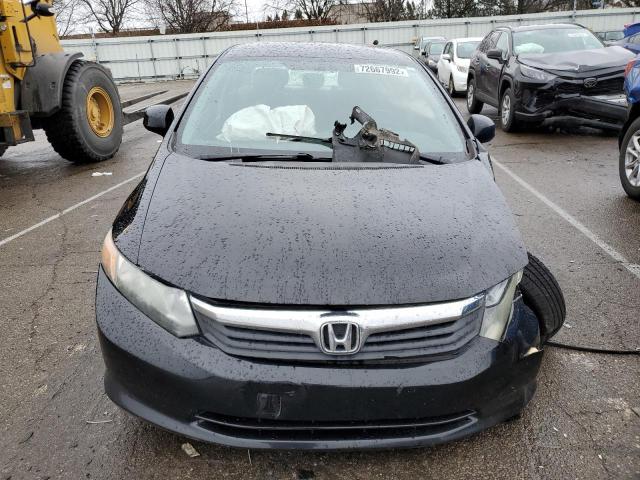 Photo 5 from auction – 2012 HONDA CIVIC LX with VIN 19XFB2F56CE050951
