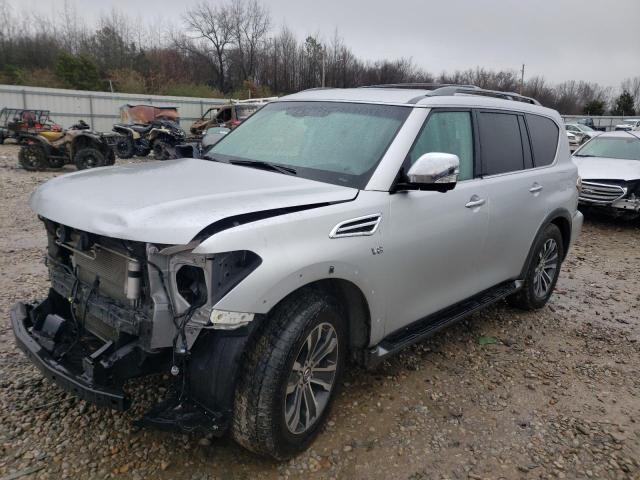 NISSAN ARMADA SV 2017 with VIN JN8AY2NC7H9511230 - Photo from auction
