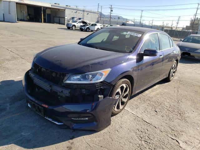 Photo 1 from auction – 2017 HONDA ACCORD EX with VIN 1HGCR2F06HA034408