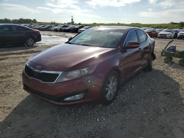 KIA OPTIMA EX 2013 with VIN 5XXGN4A73DG157514 - Photo from auction