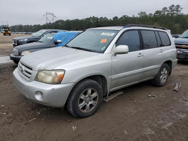 TOYOTA HIGHLANDER 2007 with VIN JTEDP21A170134523 - Photo from auction