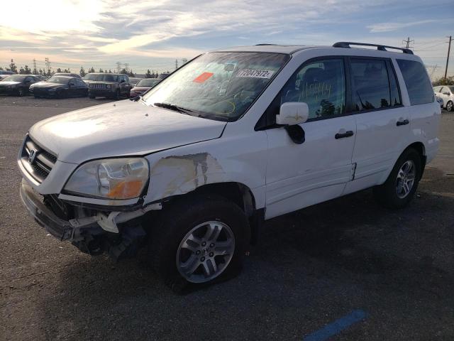 HONDA PILOT EXL 2005 z numerem VIN 5FNYF18515B040667 - Zdjęcie z aukcji
