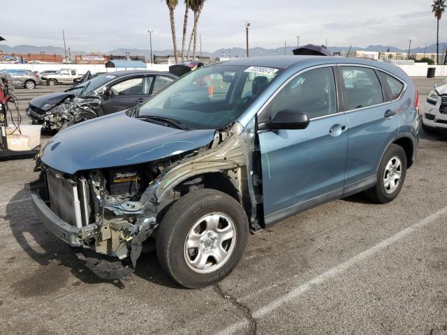 HONDA CR-V LX 2013 with VIN 5J6RM3H33DL004148 - Photo from auction