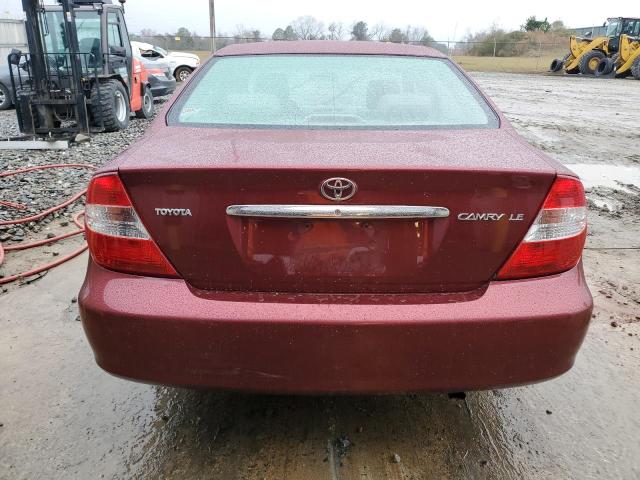 Photo 6 from auction – 2004 TOYOTA CAMRY LE with VIN 4T1BE32K34U274930