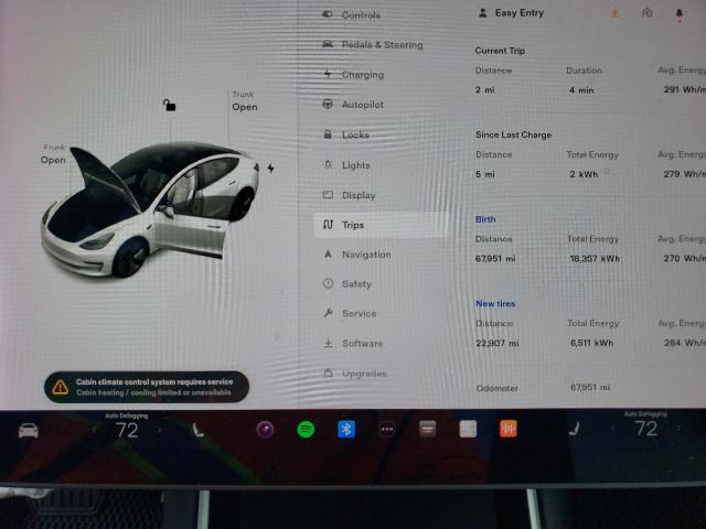 Photo 9 from auction – 2018 TESLA MODEL 3 with VIN 5YJ3E1EB8JF096798