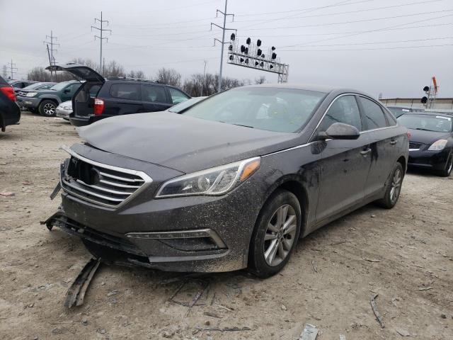 HYUNDAI SONATA SE 2015 with VIN 5NPE24AF3FH221338 - Photo from auction