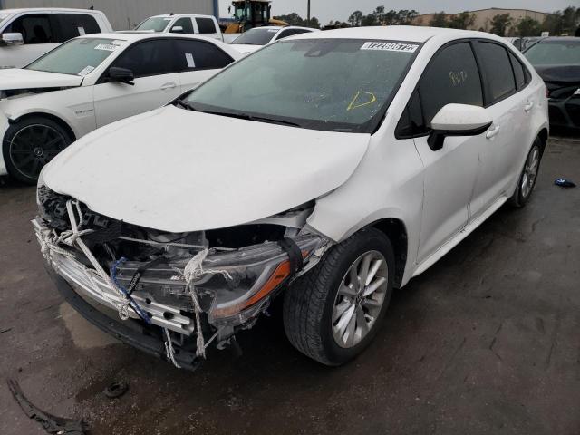 Photo 1 from auction – 2021 TOYOTA COROLLA LE with VIN JTDVPMAE5MJ169255
