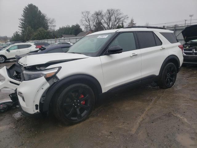 FORD EXPLORER S 2022 with VIN 1FM5K8GC1NGC50985 - Photo from auction