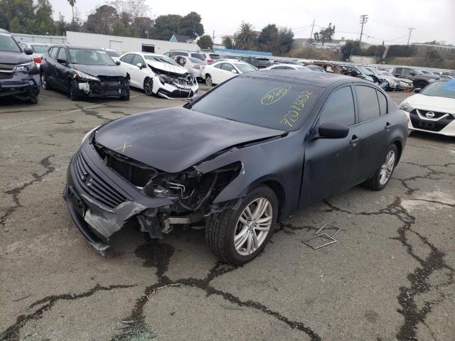 INFINITI G37 BASE 2013 with VIN JN1CV6AP1DM714962 - Photo from auction