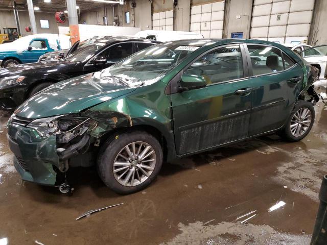 TOYOTA COROLLA L 2014 with VIN 5YFBURHE9EP030600 - Photo from auction
