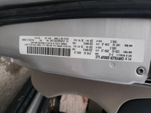 Photo 14 from auction – 2012 DODGE GRAND CARA with VIN 2C4RDGBG3CR311849