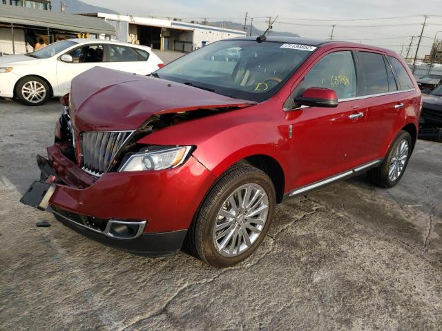 LINCOLN MKX 2013 with VIN 2LMDJ8JK3DBL23315 - Photo from auction