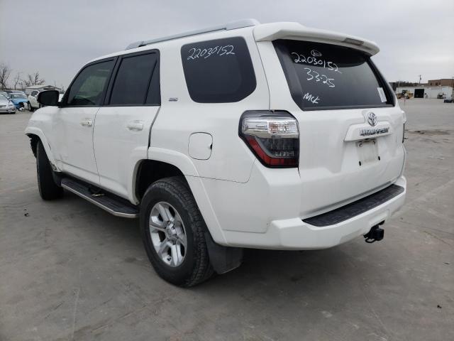 Photo 2 from auction – 2017 TOYOTA 4RUNNER SR with VIN JTEZU5JR6H5164739