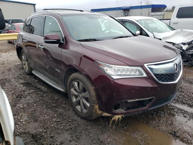Photo 4 from auction – 2014 ACURA MDX ADVANC with VIN 5FRYD4H81EB024100