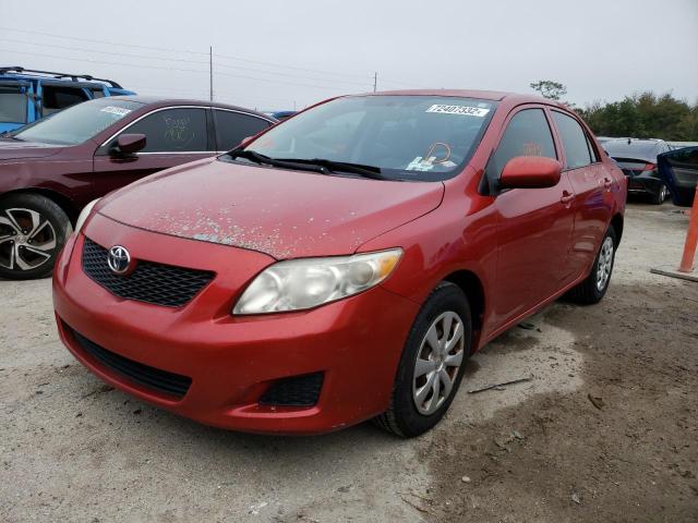TOYOTA COROLLA BA 2009 with VIN 1NXBU40E39Z151836 - Photo from auction