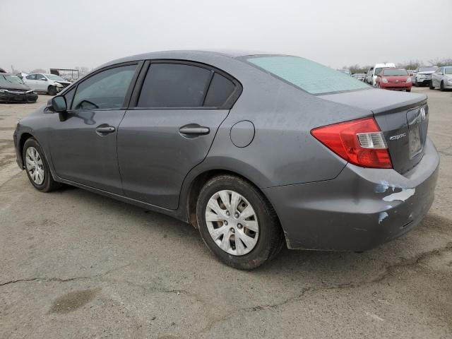 Photo 2 from auction – 2012 HONDA CIVIC LX with VIN 19XFB2F54CE388980
