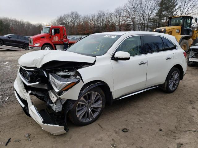 ACURA MDX TECHNO 2017 with VIN 5J8YD4H57HL008512 - Photo from auction