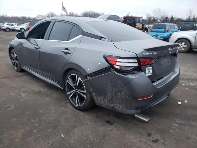 Photo 2 from auction – 2021 NISSAN SENTRA SR with VIN 3N1AB8DVXMY282942