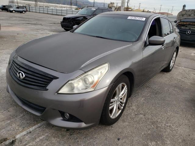 INFINITI G37 BASE 2012 with VIN JN1CV6AP1CM624502 - Photo from auction