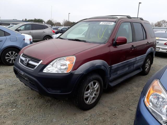 Photo 1 from auction – 2003 HONDA CR-V EX with VIN JHLRD788X3C036475
