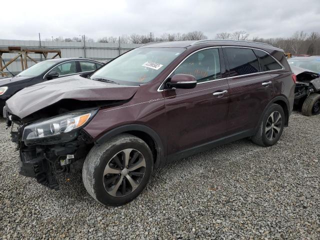 KIA SORENTO EX 2018 with VIN 5XYPH4A58JG390141 - Photo from auction