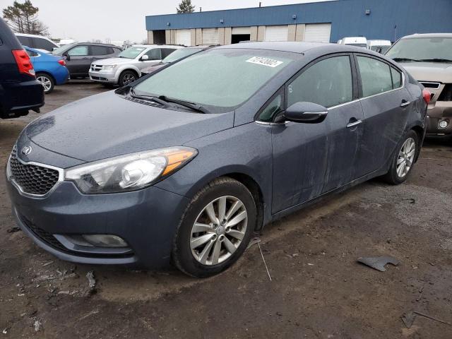 KIA FORTE EX 2015 with VIN KNAFX4A85F5282226 - Photo from auction