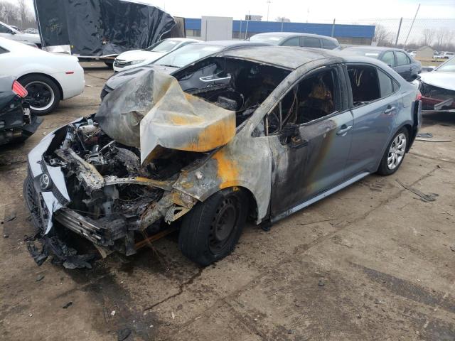 TOYOTA COROLLA LE 2020 with VIN 5YFEPRAE0LP087053 - Photo from auction
