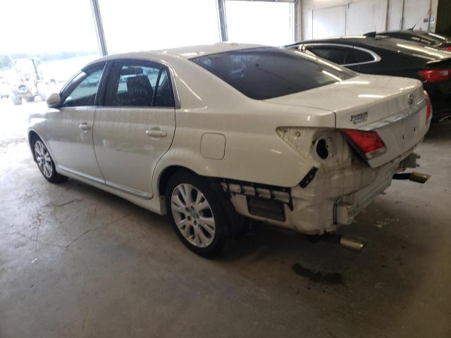 Photo 2 from auction – 2011 TOYOTA AVALON BAS with VIN 4T1BK3DB4BU390916