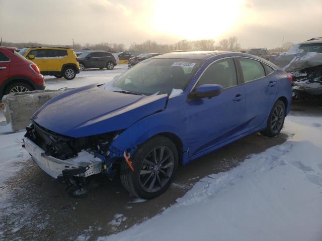 HONDA CIVIC EX 2020 with VIN 19XFC1F32LE014485 - Photo from auction