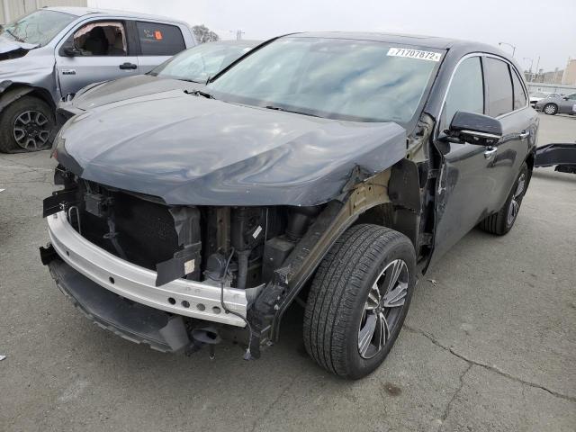 ACURA MDX 2017 with VIN 5FRYD3H36HB007747 - Photo from auction
