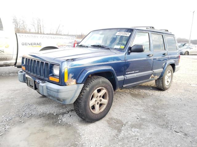 JEEP CHEROKEE S 2001 with VIN 1J4FF48S21L595157 - Photo from auction
