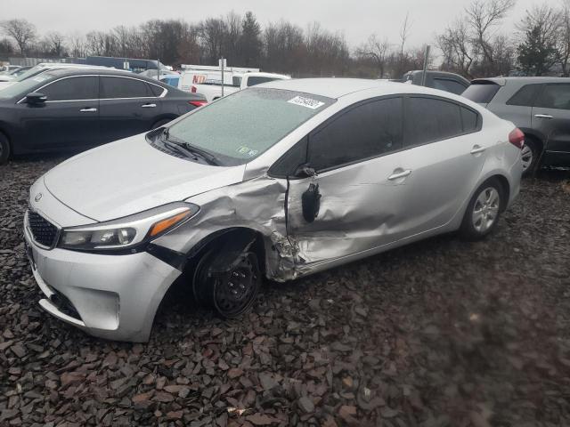 KIA FORTE LX 2017 with VIN 3KPFK4A70HE006620 - Photo from auction