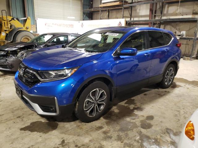 HONDA CR-V EX 2021 with VIN 7FARW2H58ME017934 - Photo from auction