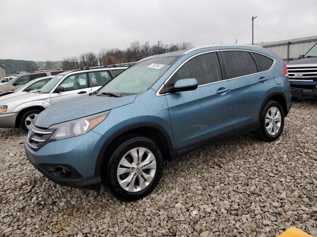 HONDA CR-V EXL 2014 with VIN 2HKRM4H75EH690844 - Photo from auction